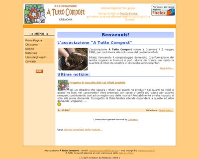 Home page sottosito A Tutto Compost.